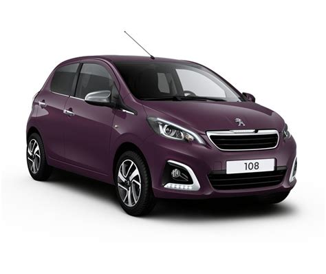 Peugeot 108 2014 à 2021 Couleurs Et Code Peinture