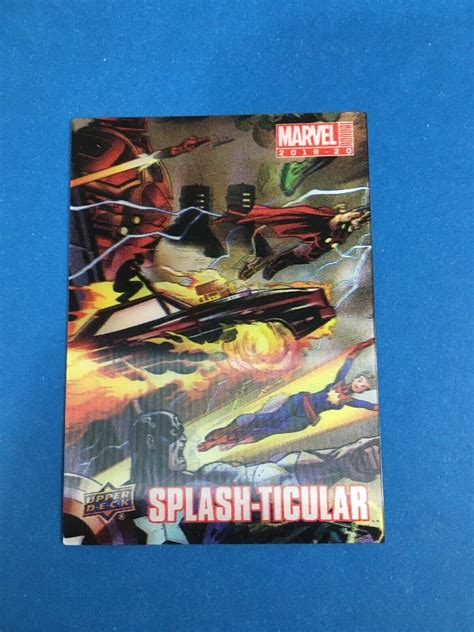 F124 599 2019 20 Marvel Annual Splash Ticular 3 D S10 Avengers 6 EBay