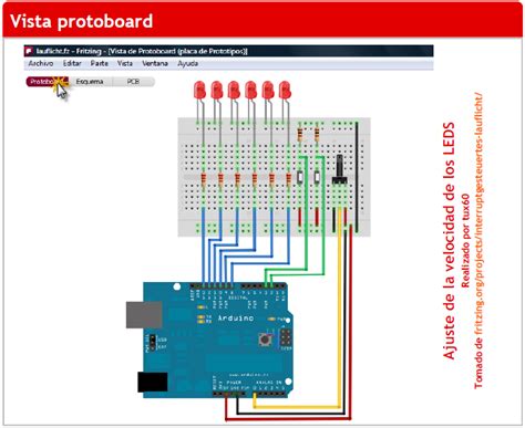 Proyecto IV Fritzing Software