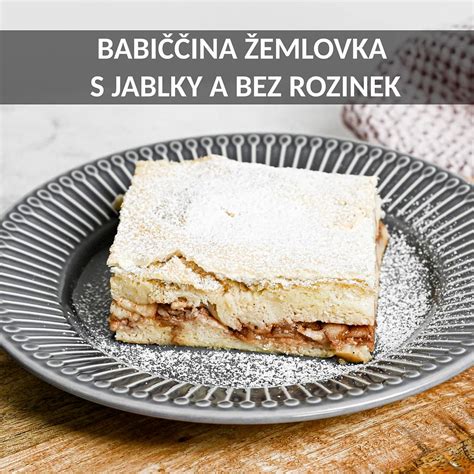 Babiččina žemlovka s jablky a bez rozinek fotografie 14 TopRecepty cz