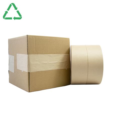 Yjnpack Suppliers Wet Water Activated Gummed Paper Kraft Paper Tape