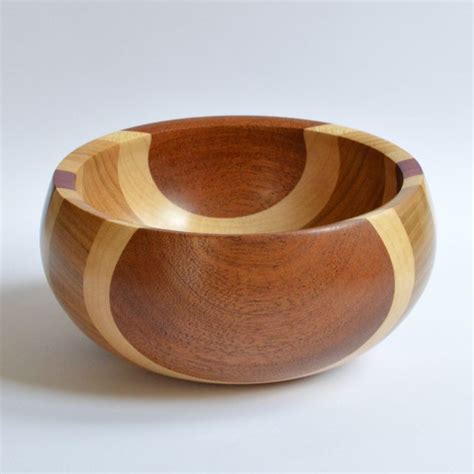 Segmented Wood Bowl Wood Bowls Bowl Purple Heart Wood