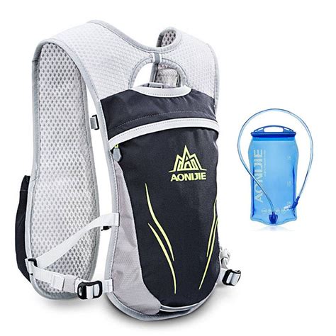 AONIJIE 5 5L Running Hydration Vest Backpack With 1 5L Water Bladder