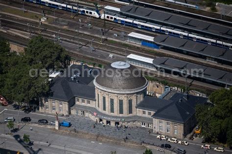 K Ln From Above Train Station Railway Building Db Reisezentrum Koeln