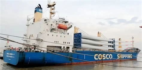 Cosco Shipping Specialized Carriers completa el envío de materiales