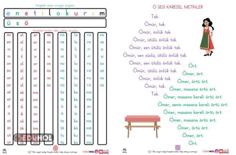 Sesi Okuma Hece Ve Karesel Eduhol Etkinlik Ndir Oyun Oyna