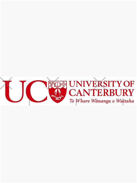 "University of Canterbury" Sticker for Sale by BlueGrove | Redbubble