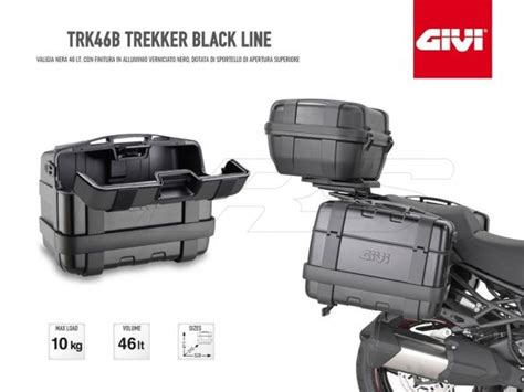 TRK46B TRK46B SR5108 PLR5108 GIVI KIT TRK46B TOP CASE TRK46B ALUMINUM