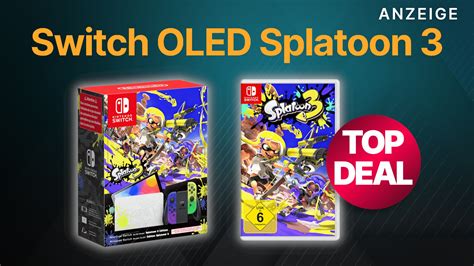 Nintendo Switch Oled Special Edition Mit Shooter Hit Splatoon Jetzt