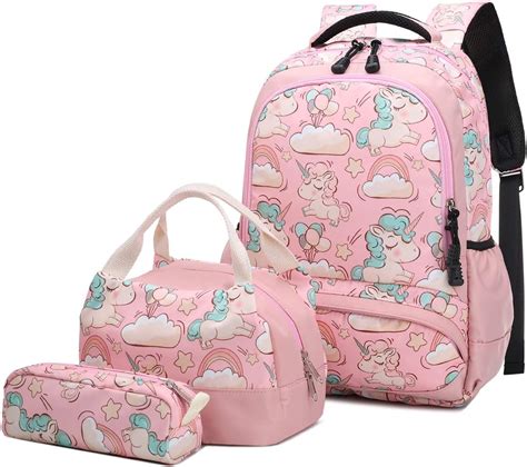 Mochila Escolar Unicornio Niña Infantil Adolescentes Sets de Mochila