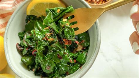 Sauteed Swiss Chard Recipe