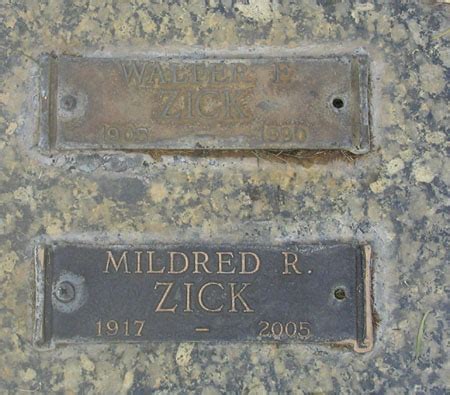 Mildred Runley Zick Find A Grave Memorial