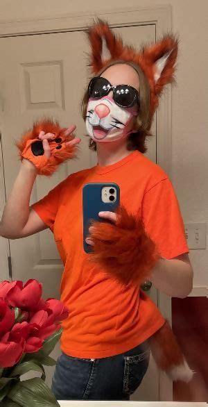 Not A Proper Fursuit But Its My Halloween Costume Going As A Fox