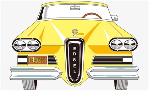 Cartoon Painted Yellow Car Front PNG Images, Cartoon Vector, Car Vector ...