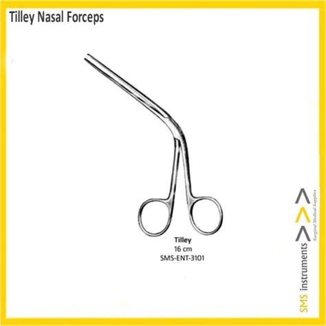 Tilley Nasal Dressing Forceps Rhinology Rhinoplasty Instruments