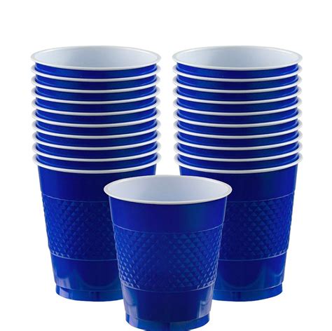 Vasos Desechables De Plástico Colores 12oz Paq C 20 Amscan 69 00 en