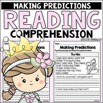 Reading Comprehension Making Predictions Passages In 2024