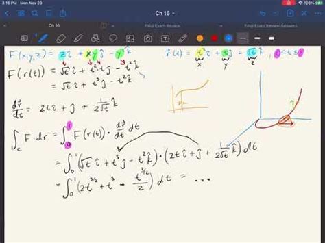 Calculus Lecture Vector Fields And Line Integrals Youtube