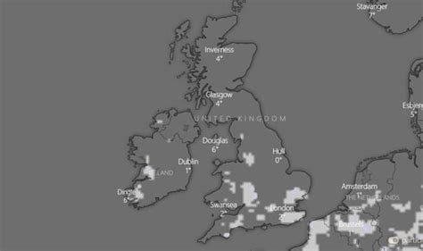 Met Office Warning Freezing Fog To Thicken As Icy Blast Batters