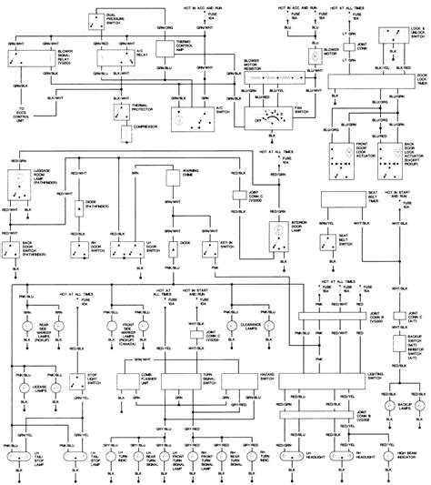 Nissan Pathfinder Electrical Wiring Schematics