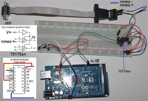 Gps Module Test Reading Nmea Data Using An Arduino Monitor 44 Off