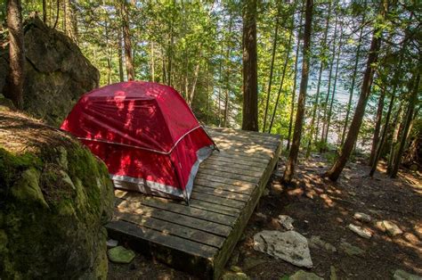 Tobermory Bruce Peninsula National Park Campgrounds Pet Friendly Travel