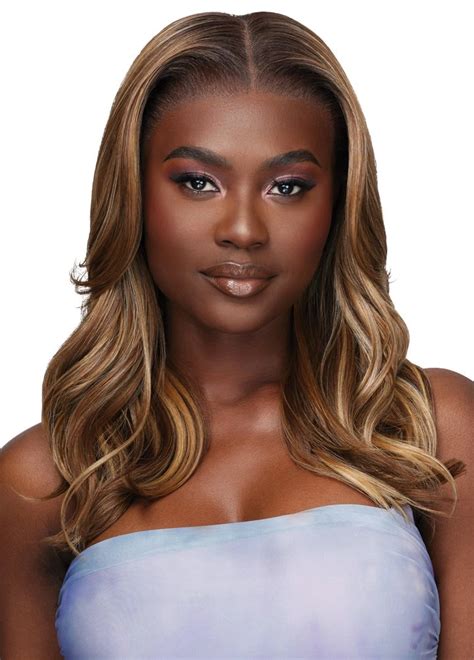 Outre Airtied Human Hair Blend Vanish Hd Lace Front Wig Hhb Loose Body Wave 18 Elevate Styles