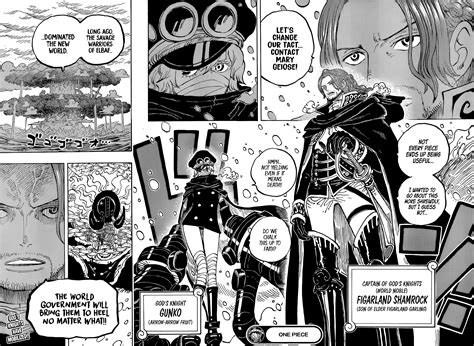One Piece Chapter 1137 - Shamrock’s Appearing - One Piece Manga