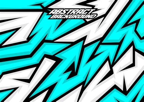 Premium Vector | Racing background abstract stripes with blackcyan blueand red free vector