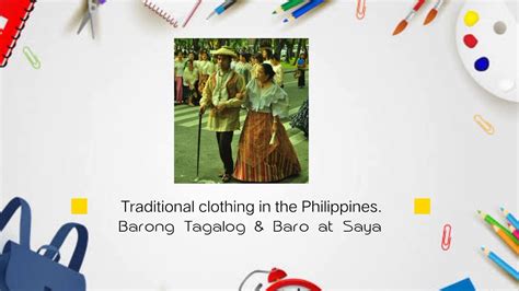 Traditional Clothing In The Philippines Barong Tagalog And Baro At Saya Youtube