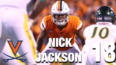 18 Virginia Lb Nick Jackson 2022 Acc Top 25 Returning Players Youtube