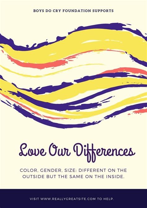 Free Custom Printable Gender Equality Poster Templates Canva