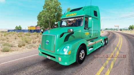 Abilene Express De La Piel Para Camiones Volvo Vnl Para American