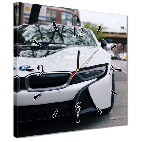 Zegar 30x30cm BMW I8 Samochód Auto ZeSmakiem Sklep EMPIK