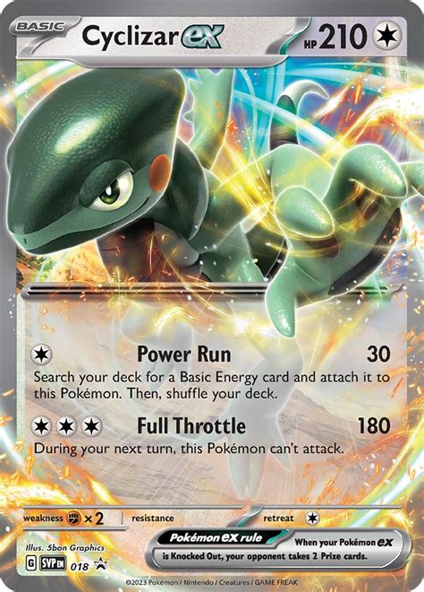 Cyclizar Ex Sv Scarlet Violet Promo Cards Pokemon