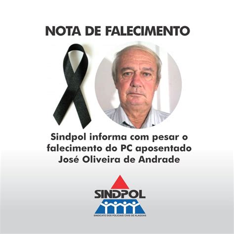 Sindpol Alagoas Sindpol Informa Pesar O Falecimento Do Pc