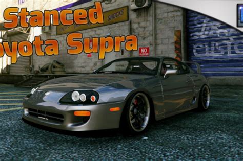 Stanced Toyota Supra Drift Handling mod - Gta5-Hub.com