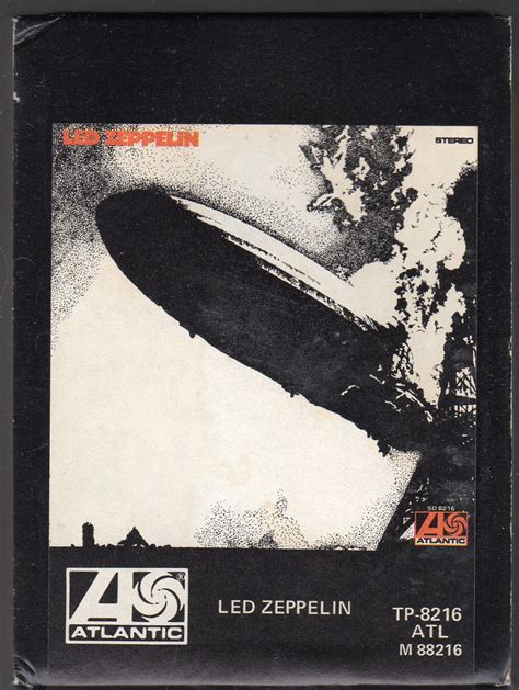 Led Zeppelin Led Zeppelin 1969 Debut Atlantic Sold 8 Track Tape