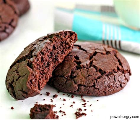 Vegan Chocolate Chickpea Flour Cookies Grain Free Power Hungry