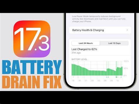 More Details on iPhone Battery Drain in iOS 17.3 (Video) - Geeky Gadgets