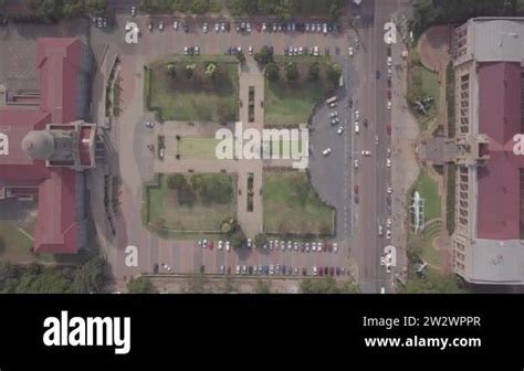 Aerial View Of Tshwane City Hall And Ditsong National Museum Of Natural