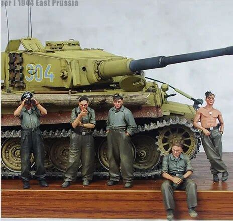 Kit De Maquette En R Sine Membre De Tiger One Quipe Pr Cieuse