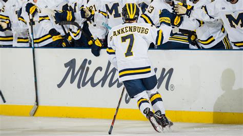 Nick Blankenburg Ice Hockey University Of Michigan Athletics