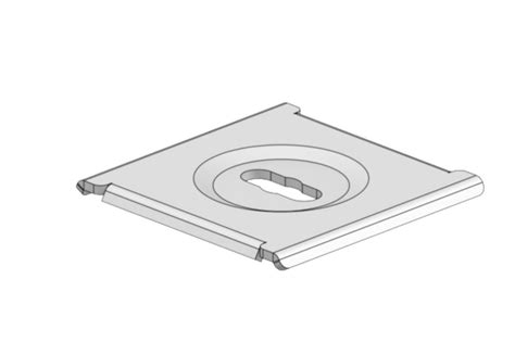 Eclisse Pour Chemin De Cable Ce40 Ez Boite De 25 Cablofil