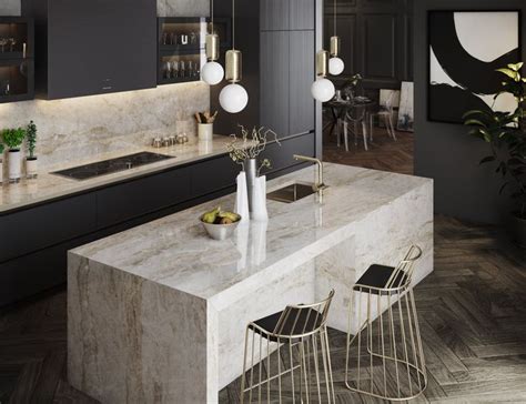 Dekton Kitchen Taga Xgloss Cosentino Natural Stone Countertops