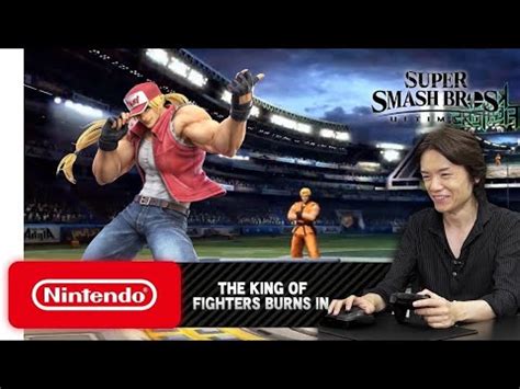 Super Smash Bros Ultimate Mr Sakurai Presents Terry Bogard YouTube