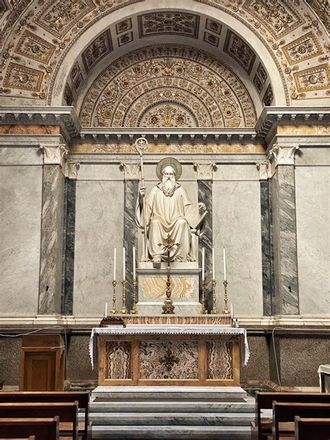 Interior of Basilica St Paul Outside the Walls in Rome, Italy : r ...