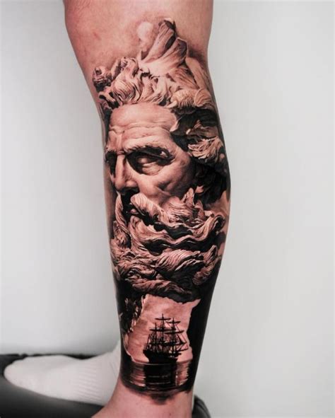 20 Poseidon Tattoo Ideas With Meaning Art And Design