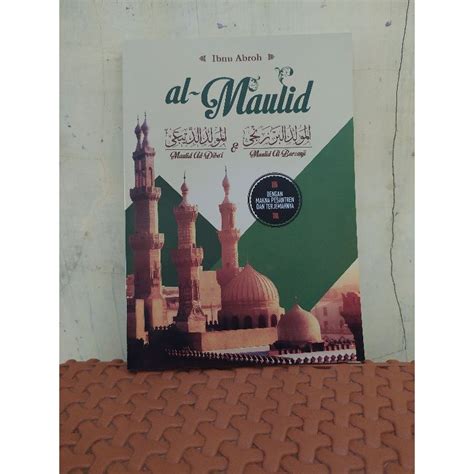 Jual Terjemah Kitab Al Maulid Diba Barzanji Barjanzi Lengkap Dengan