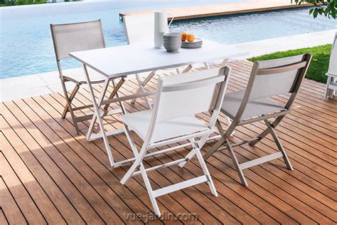 Table De Jardin Pliante Aluminium Queen Cm Talenti Vue Jardin